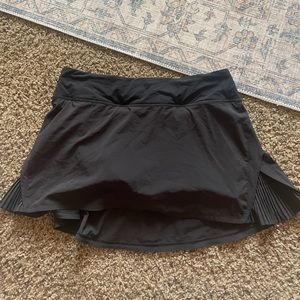 Black Lululemon Skort